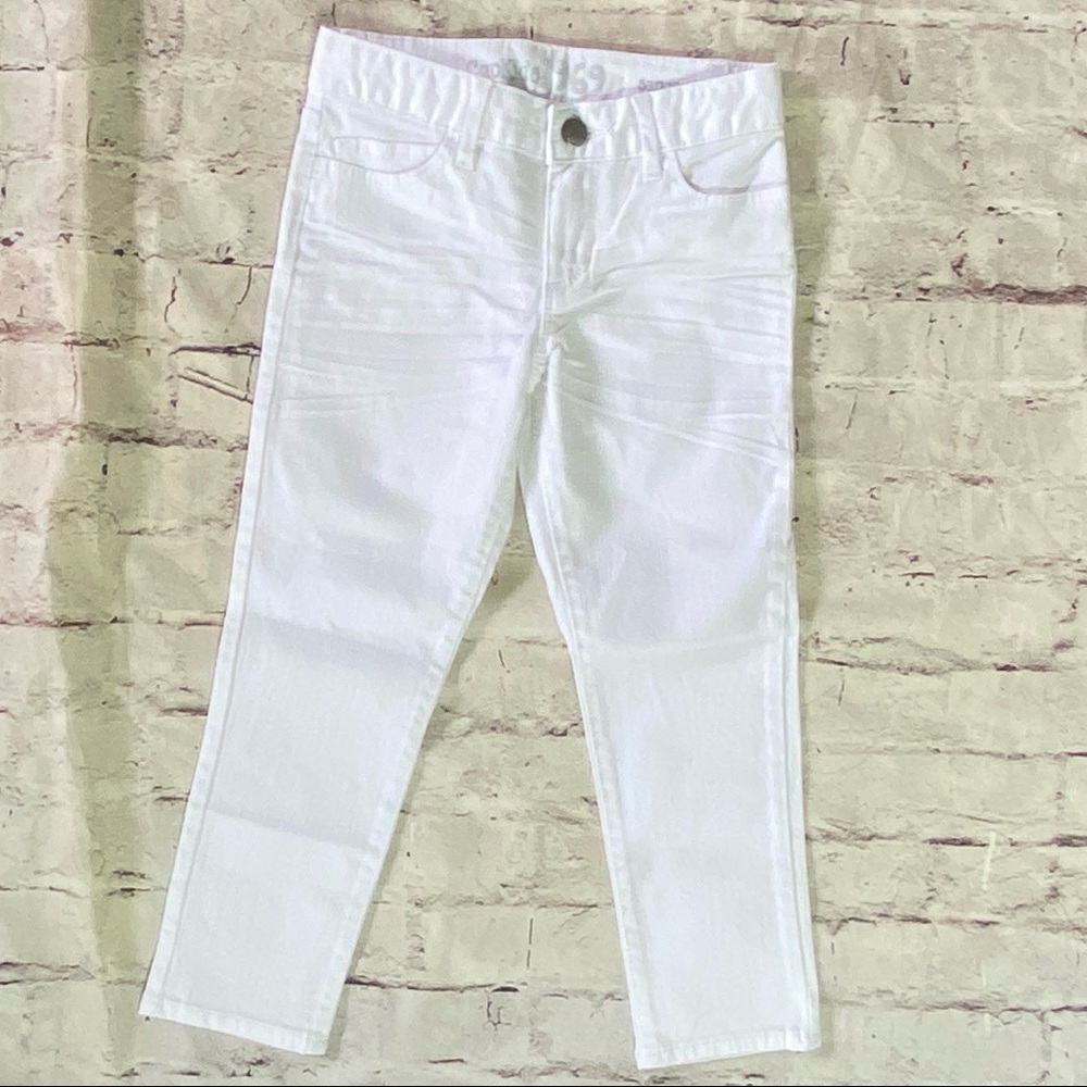 GAP Kids White Super Skinny Capri Jeans NWT Size 7